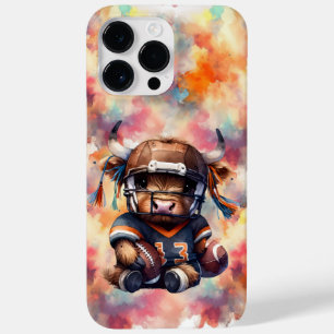 Football And Highland Cows Case-Mate iPhone 14 Pro Max Case