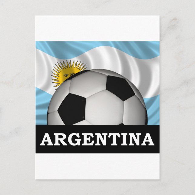 Football Argentina Postcard (Front)