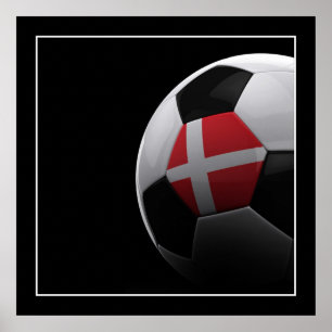 Football au Danemark - POSTER
