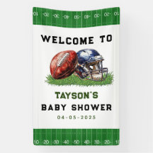 Football Baby Shower | A Little All Star Is On His