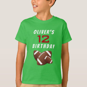 Football Ball Birthday Party Guest of Honour T-Shirt