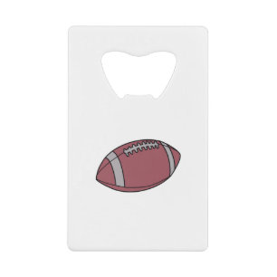 Football Ball Credit Card Bottle Opener
