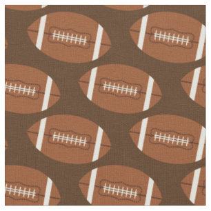 Football Balls Sports Brown Fabric