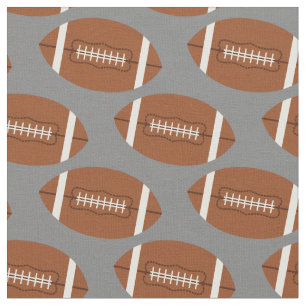 Football Balls Sports Grey Fabric