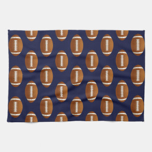 Football Balls Sports Kitchen Towel