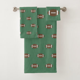 Football Bath Towels Set Gift