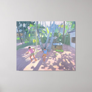 Football Bentota Sri Lanka 1998 Canvas Print