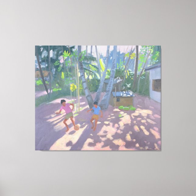 Football Bentota Sri Lanka 1998 Canvas Print (Front)