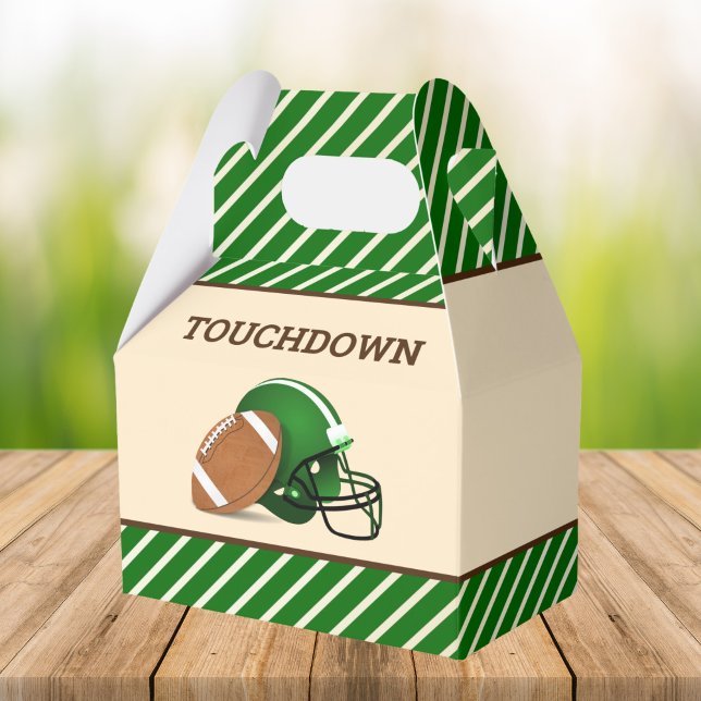 Football Birthday Party Favor Box (Creator Uploaded)