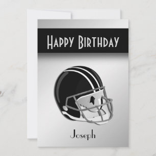 Football Birthday Party Invitation