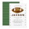 Football Birthday Party Invitation