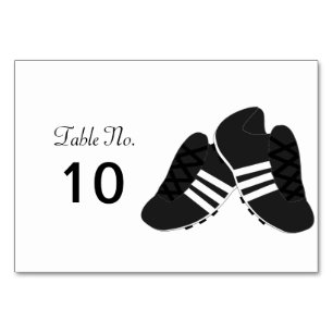 Football Boots Design Table Number
