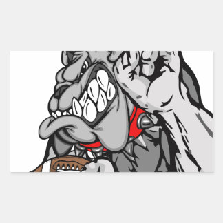 football bulldog sticker