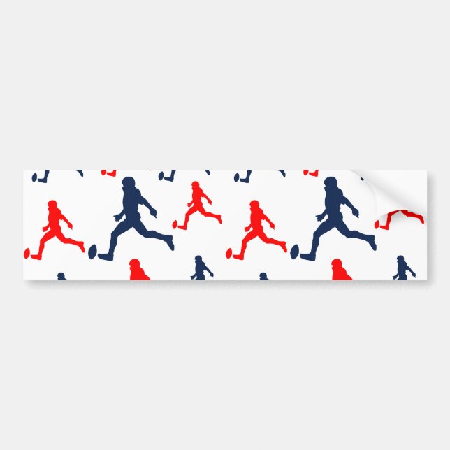 FOOTBALL BUMPER STICKER (Front)