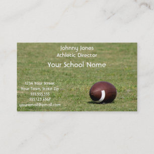 Football Business Cards