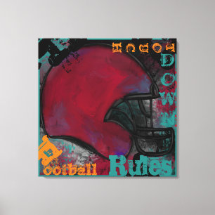 FOOTBALL CANVAS PRINT