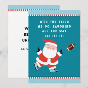 Football Cartes de fin de année de Noël
