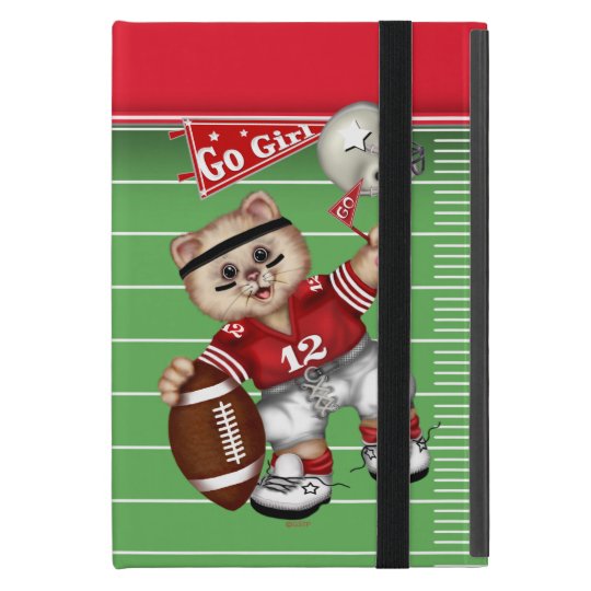 FOOTBALL CAT CUTE iPad Mini iPad Mini Case