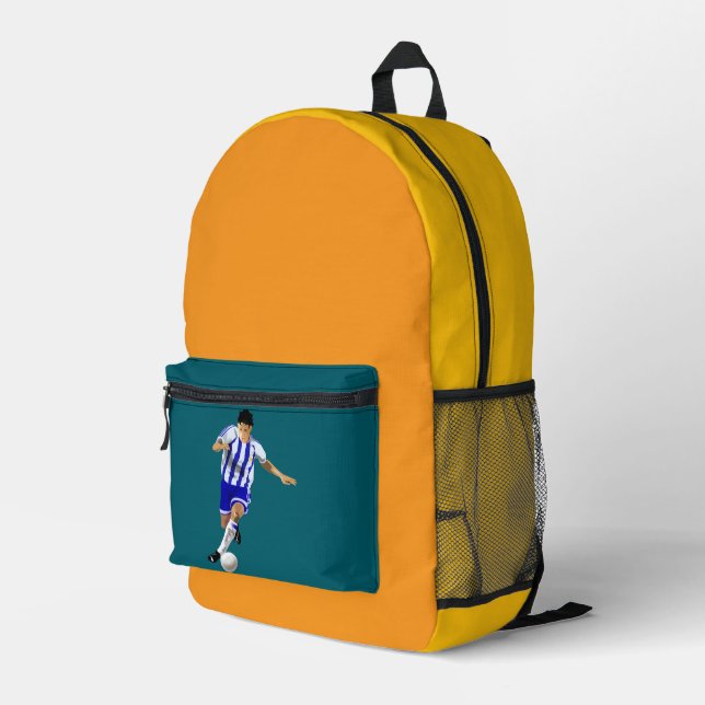 Football Champion Backpack (Back Corner Right)