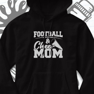 Football Cheer Mom High School Sports Cheerleading Hoodie