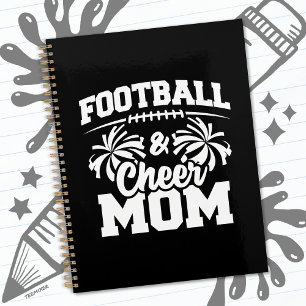 Football Cheer Squad School Sports Games Proud Mom Planner