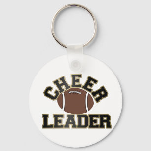 Football Cheerleader Keychain