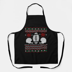 FOOTBALL CHRISTMAS   APRON