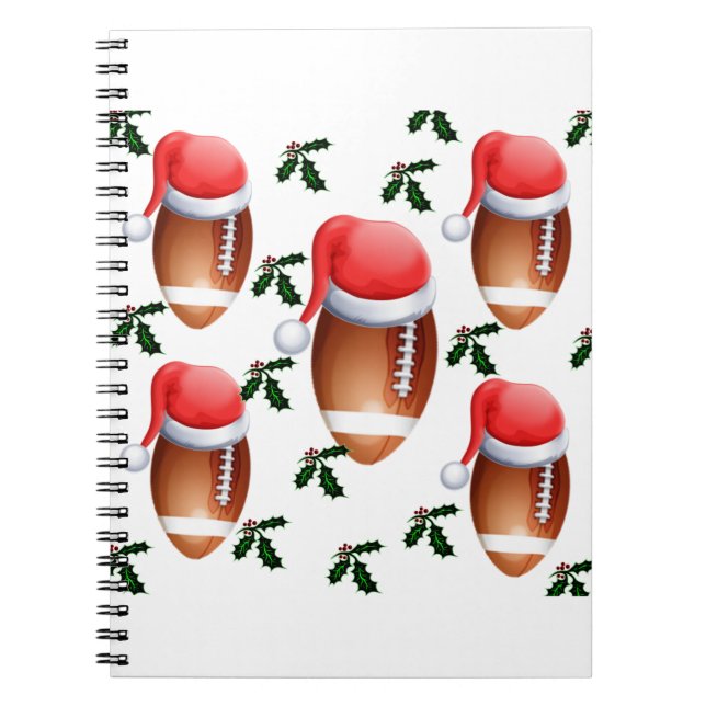 FOOTBALL CHRISTMAS NOTEBOOK (Front)