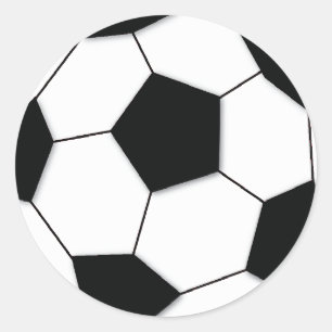 Football Classic Round Sticker