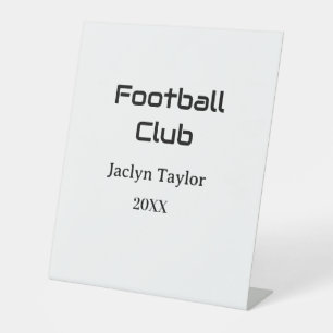 FOOTBALL CLUB FIFA WORLD CUP NAME YEAR PARTY PEDESTAL SIGN