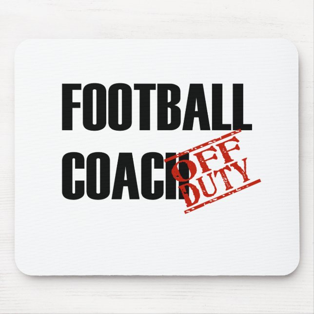 FOOTBALL COACH LIGHT MOUSE PAD (Front)