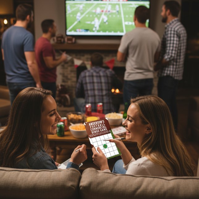 Football Commercial Advertisement Bingo Game (Creator Uploaded)