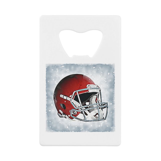 Football Credit Card Bottle Opener (Front)