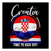 Football Croatia Flag, Croatian National Team