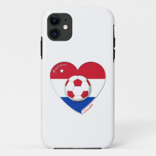 Football "CROATIA" Soccer Team Croatia 2014 iPhone 11 Case