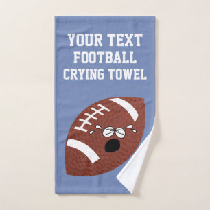 Football Crying Towel Your Team and Colour