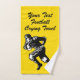 Football Crying Towel Your Text and Colour
