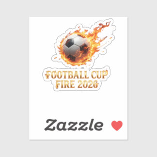 Football Cup Fire 2026 World Cup Soccer Ball