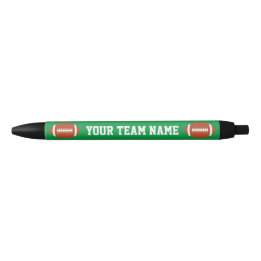 Football Custom Team Name and Colour Sports Coach Black Ink Pen