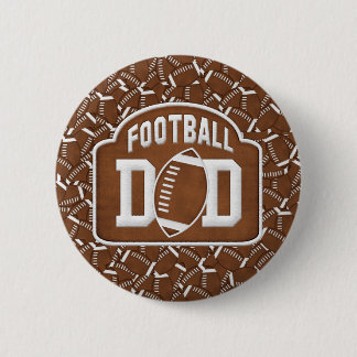 Football Dad 2 Inch Round Button
