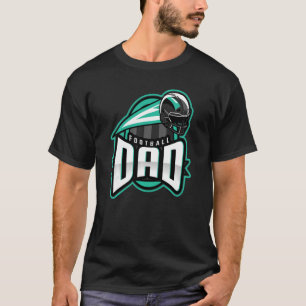 Football Dad Coach Dad Football Daddy T-Shirt