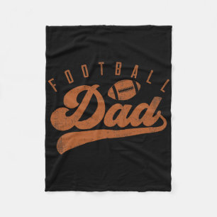 Football Dad Fleece Blanket