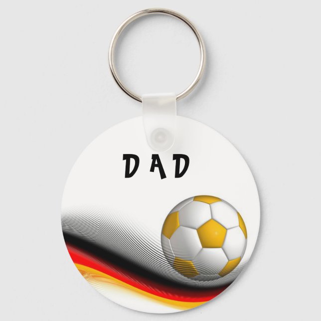 Football Dad Keychain (Front)