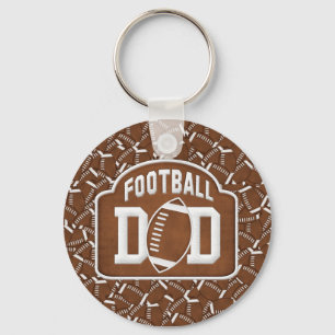 Football Dad Keychain