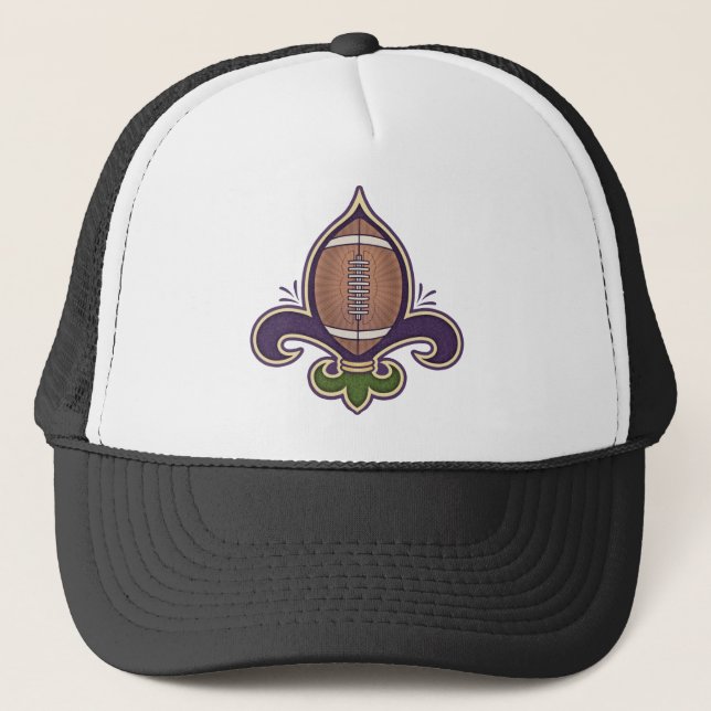 Football de Lis Trucker Hat (Front)