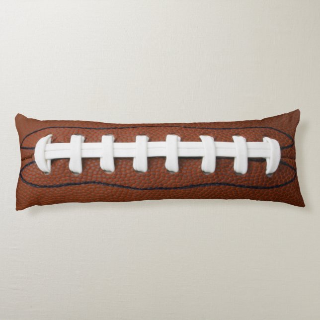 Football Design Body Pillow (Back)