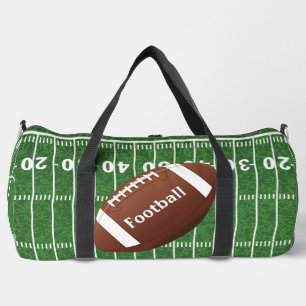 Football Design Duffel Bag