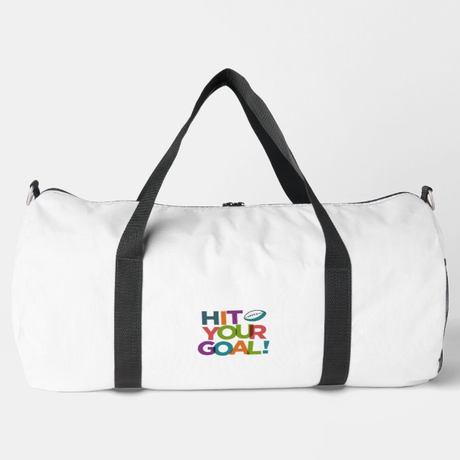 football duffle bag (Front)