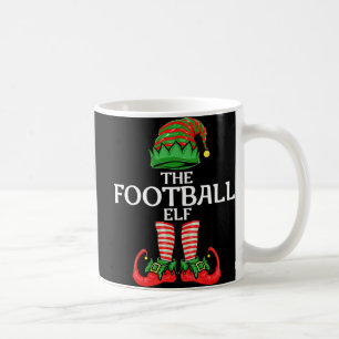Football Elf Christmas Family Matching Group  Coffee Mug