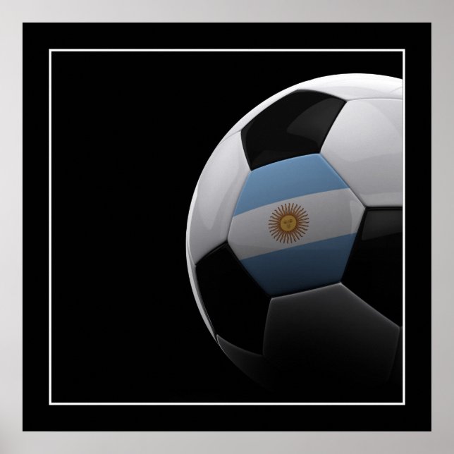 Football en Argentine - POSTER (Devant)